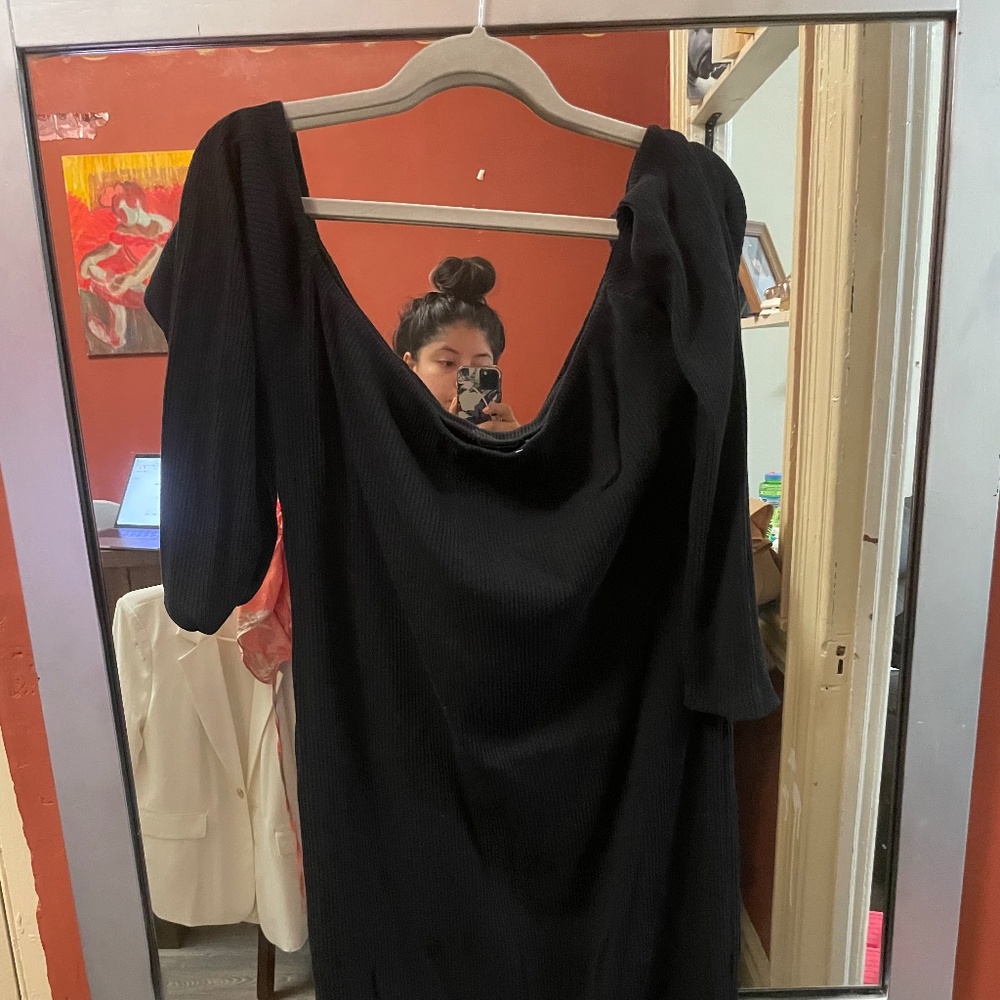 Off the shoulder dress